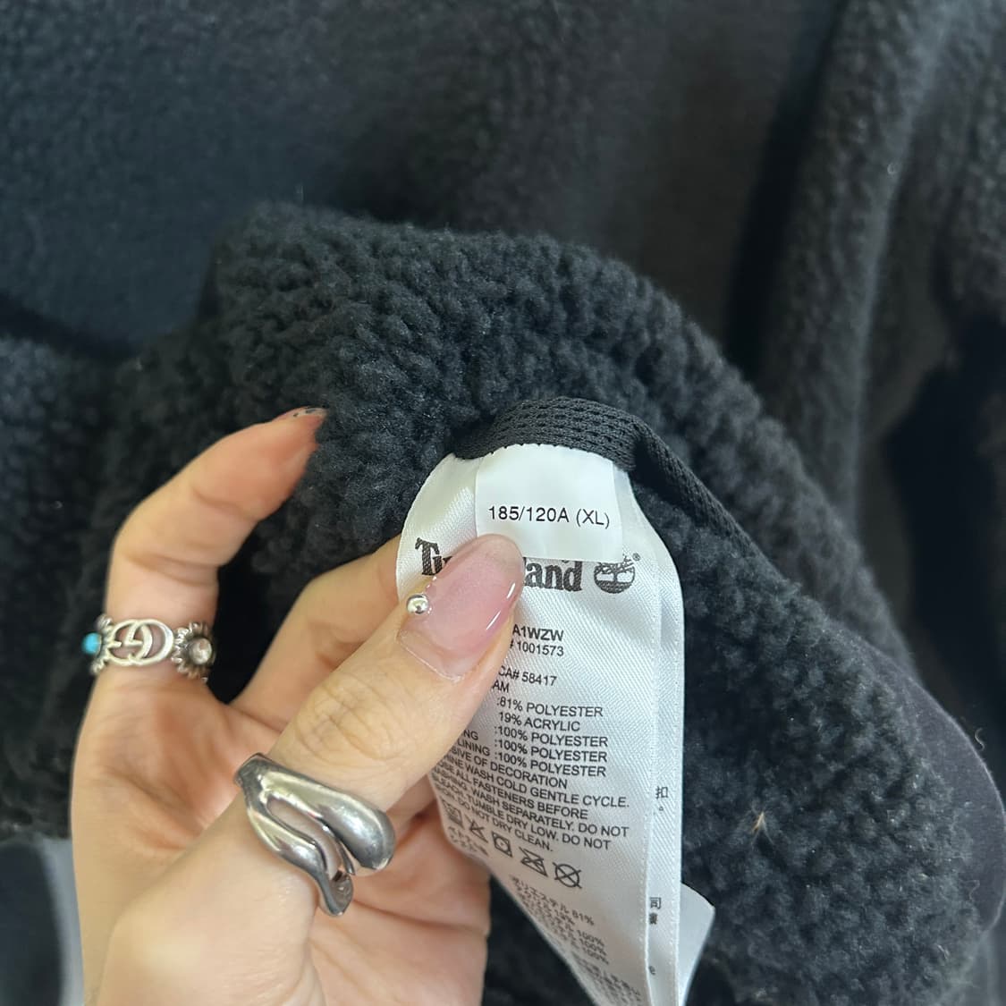 팀버랜드 남성 후리스 자켓 XL 상품이미지4