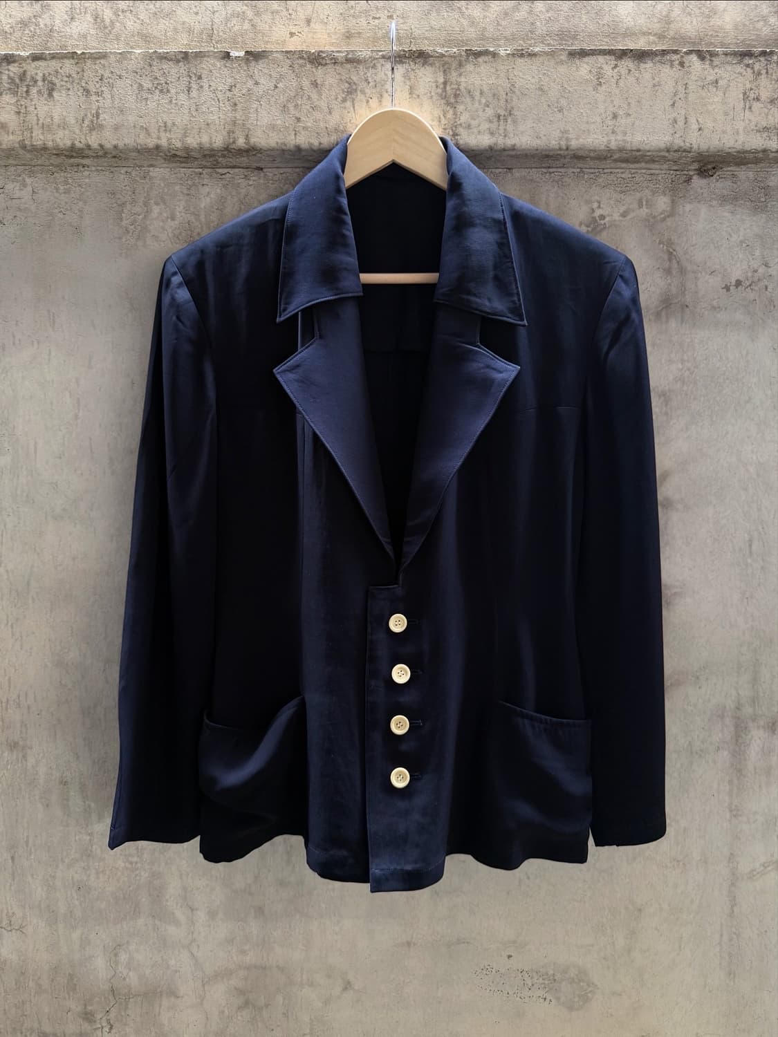 Y's Yohji Yamamoto Triacetate Rayon Jack 상품이미지1