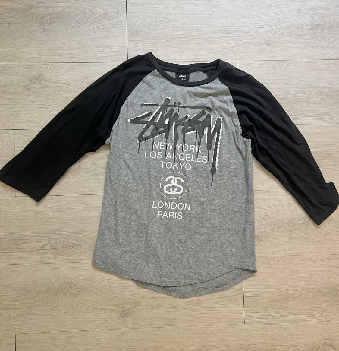 Stussy raglan tshirt 상품이미지1