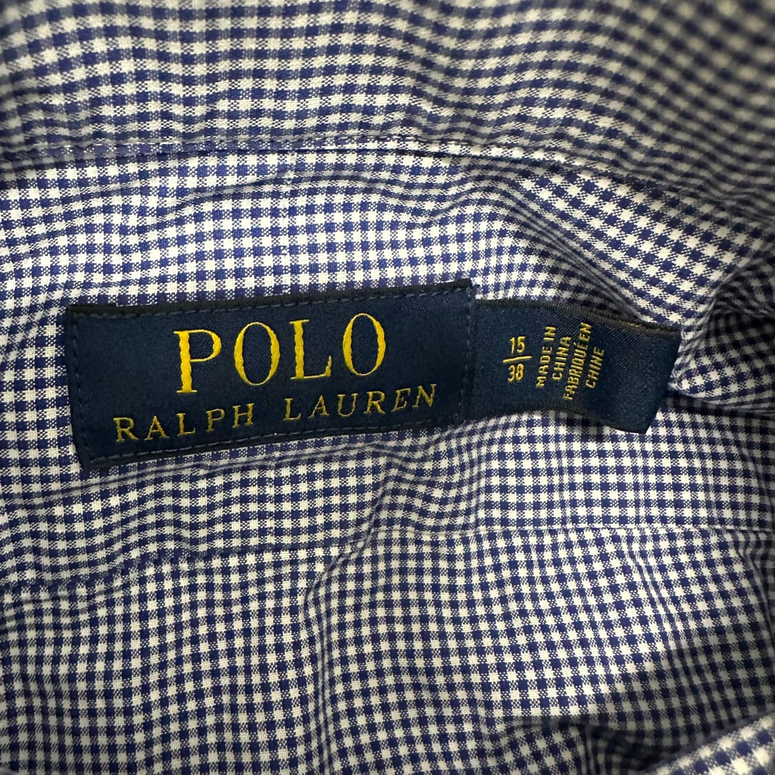 POLO 폴로 랄프로렌 체크 패턴 셔츠 남방 95(M) 상품이미지3