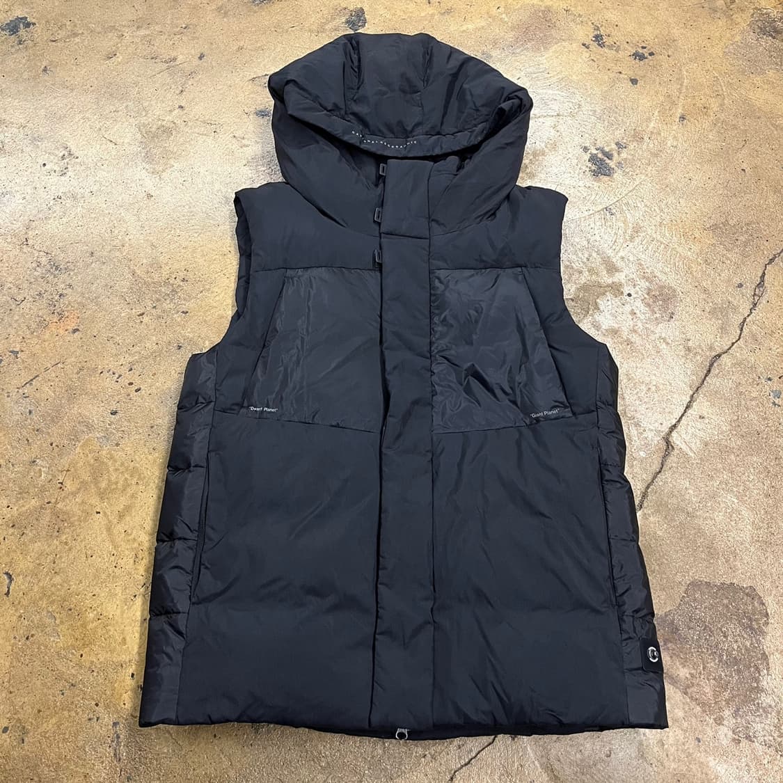 [정품/L] 내셔널지오그래픽 후드 패딩 베스트 블랙 b16 상품이미지2