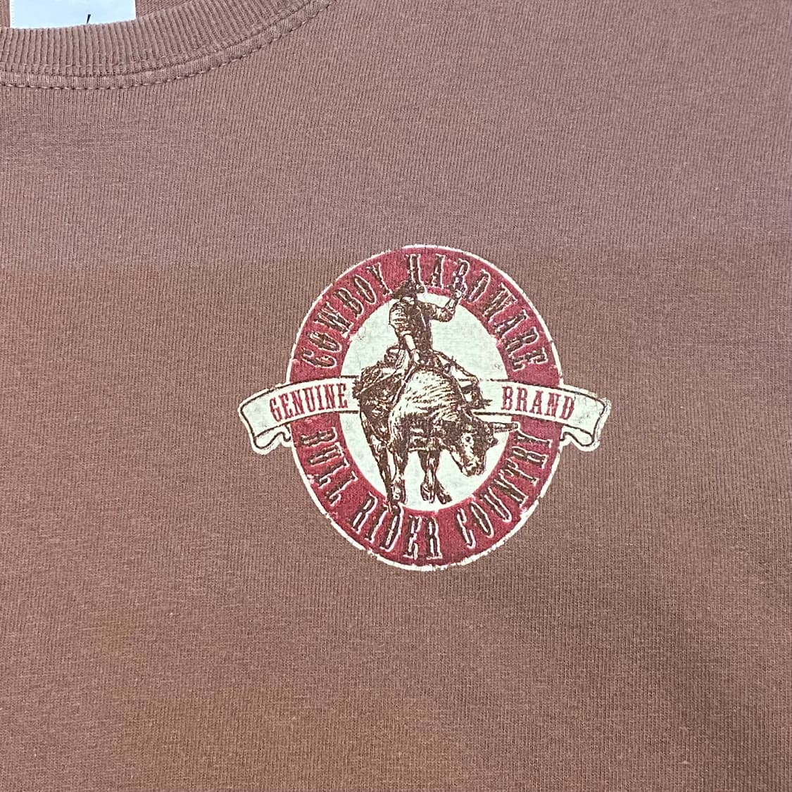 미국 빈티지 찐 카우보이 BULL RIDER 티셔츠 반팔티 상품이미지3