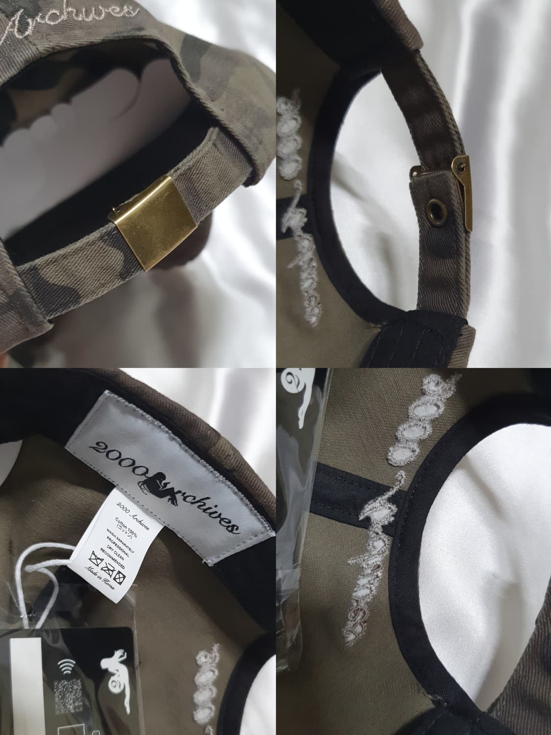 2000ARCHIVES 아카이브스 카모플라쥬 볼캡 모자 상품이미지8