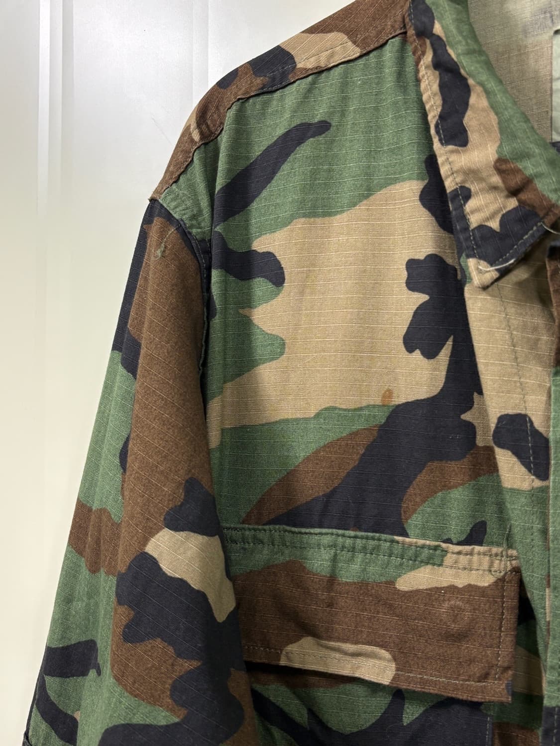 미군 오리지널 우드랜드 BDU 자켓 상품이미지3