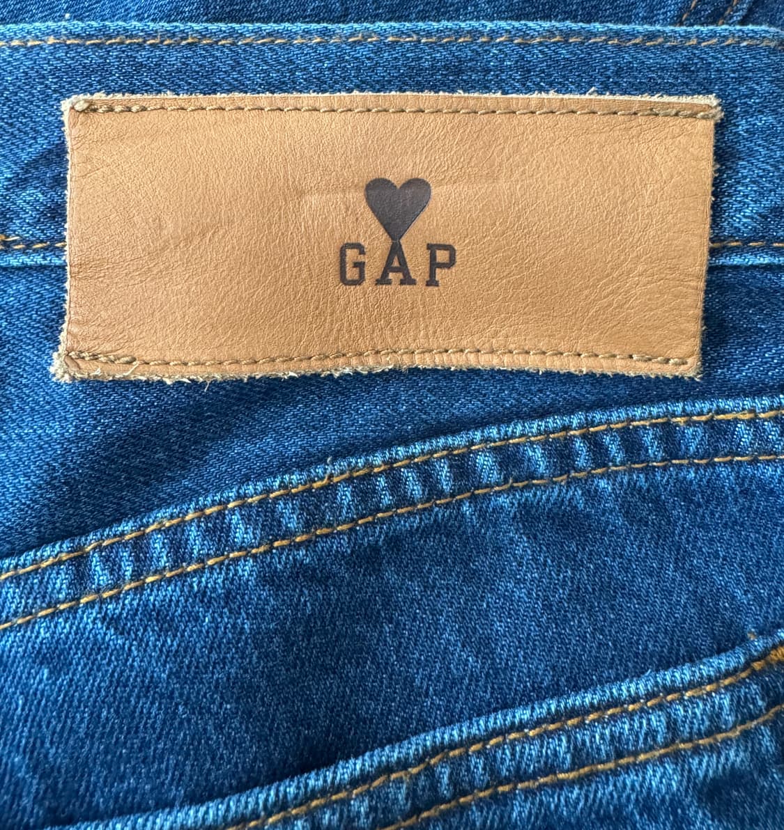 AMI X GAP 아미 X 갭 콜라보 청바지 30X30 상품이미지4