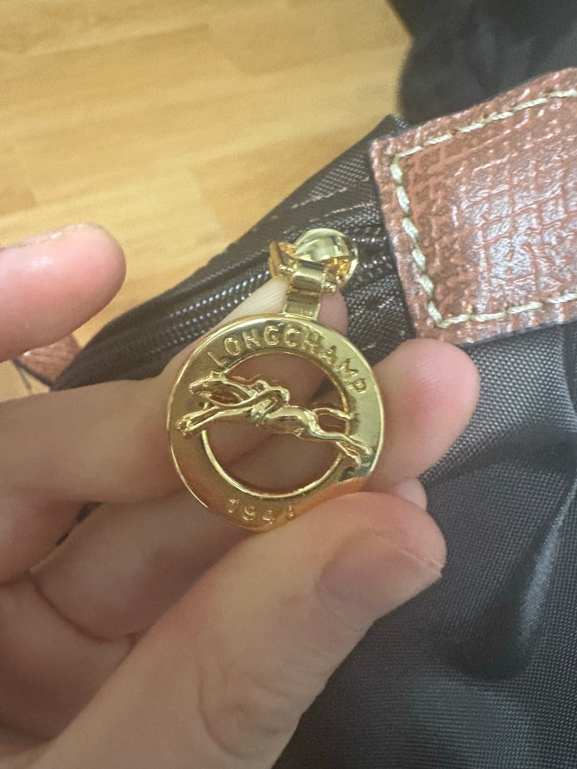 (새상품 정품)롱샴 르플리아쥬 에보니 M 상품이미지9