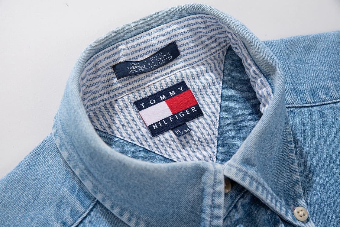 [100-103] Tommy Hilfiger 90s Denim Shirt 상품이미지2