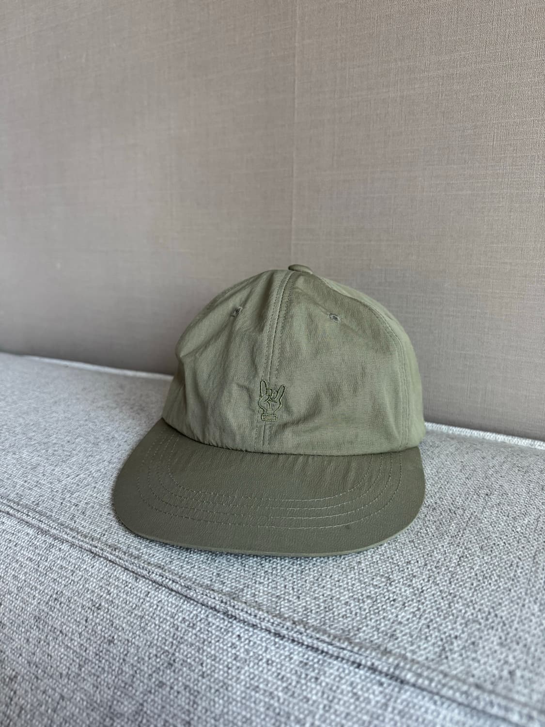 [Sandpiper] 샌드파이퍼 나일론 볼 캡_올리브 (F) 상품이미지1