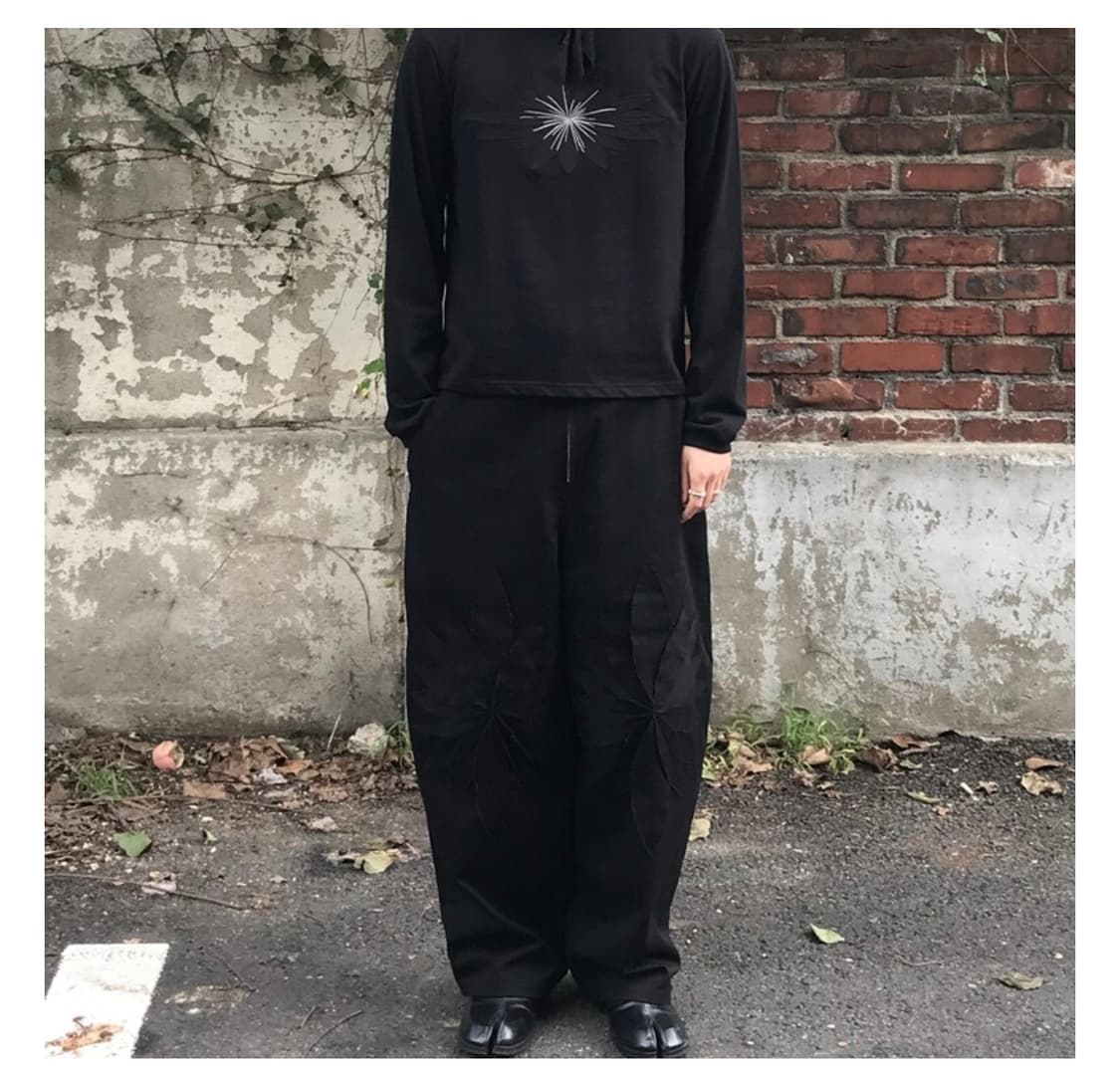 ggott WildflowerPants Black&Purple 1size 상품이미지1