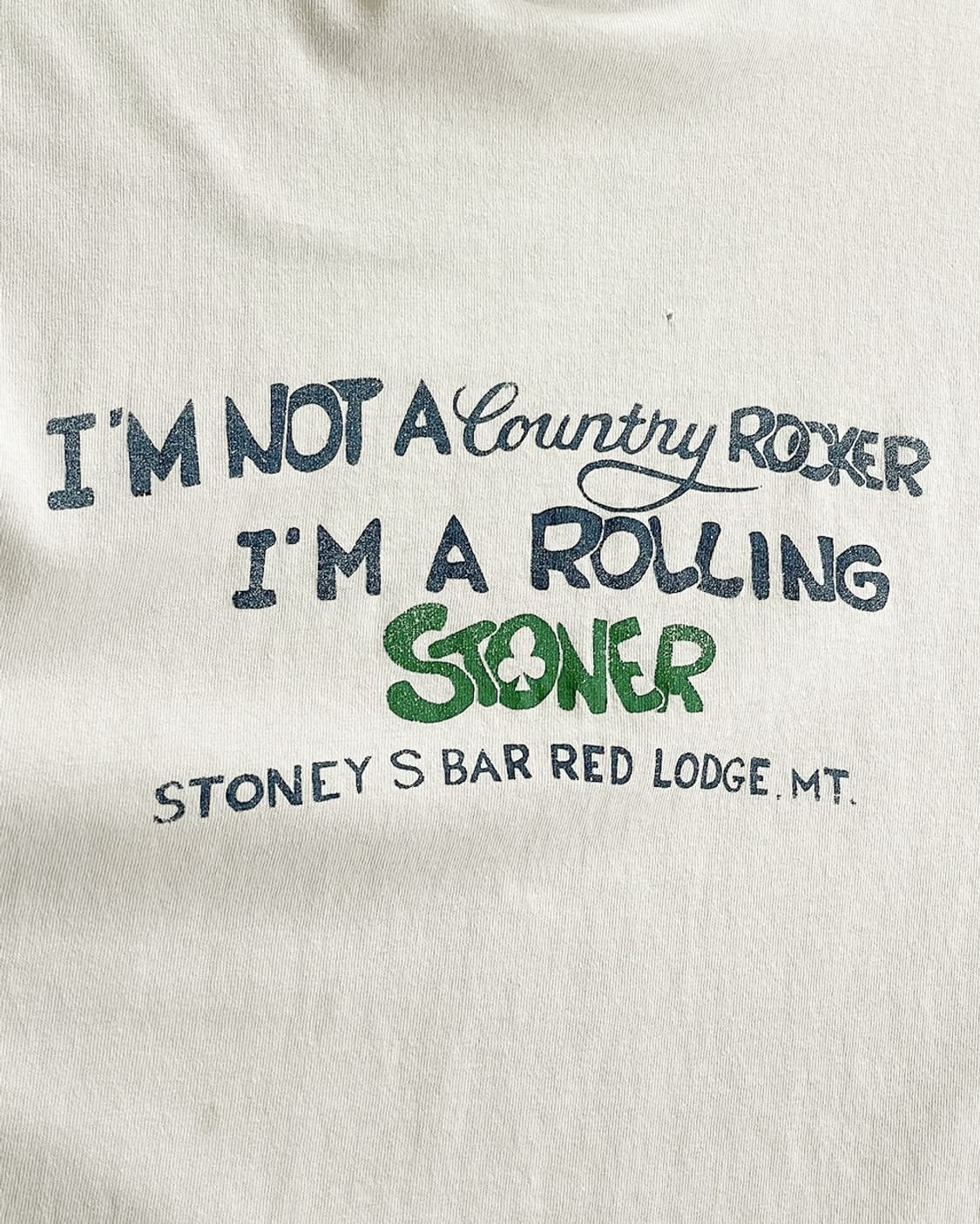 90s Stoneys Bar Rolling Stoner USA T 상품이미지5