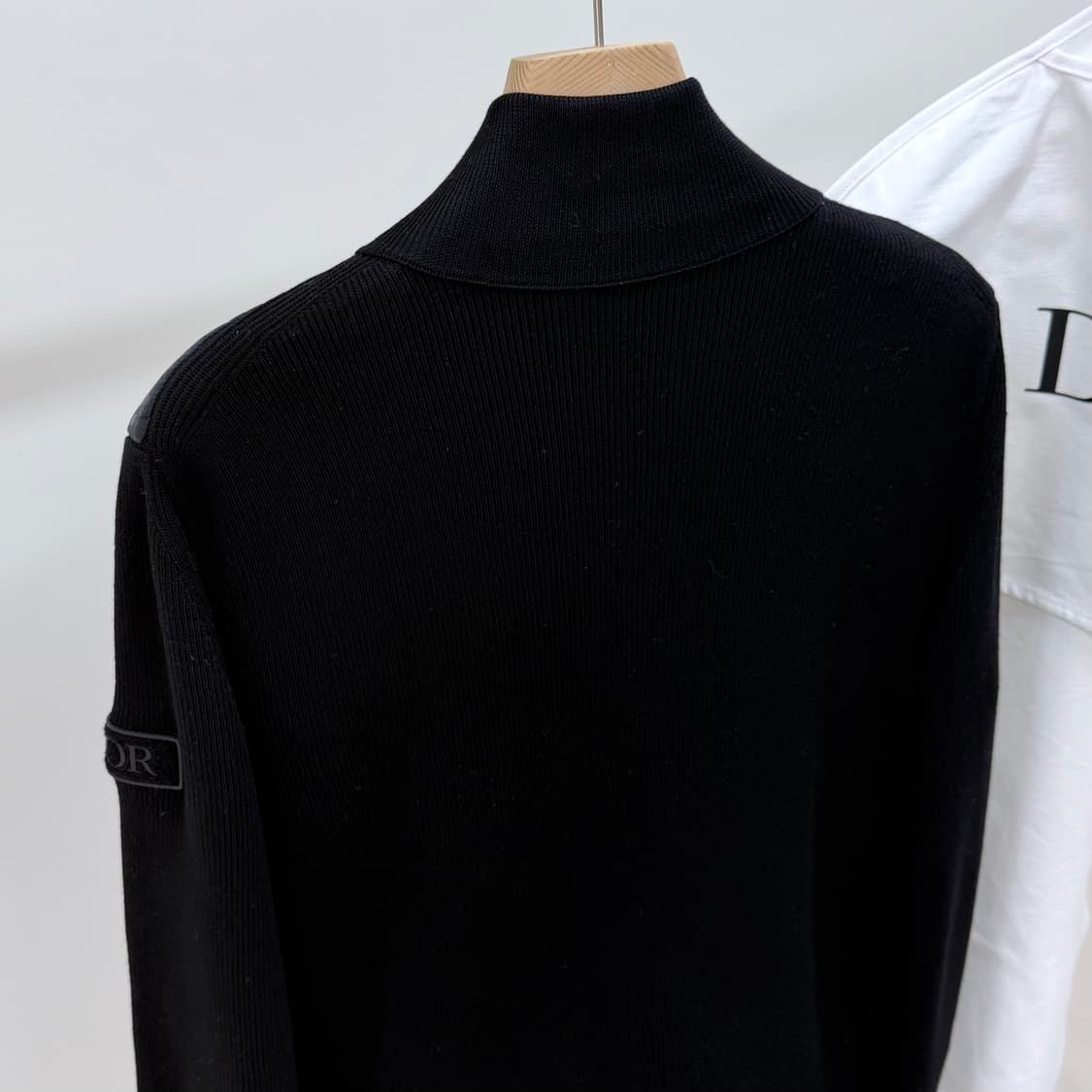 [S+급/S] 디올 오블리크 니트패딩 블랙 풀구성 상품이미지5