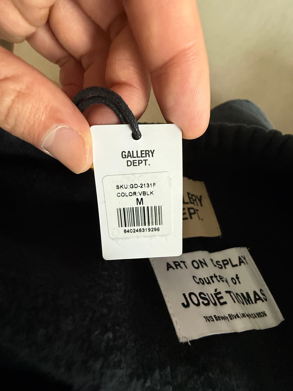 갤러리디파트먼트 플레어 스웻팬츠 M 워시드 블랙 상품이미지4