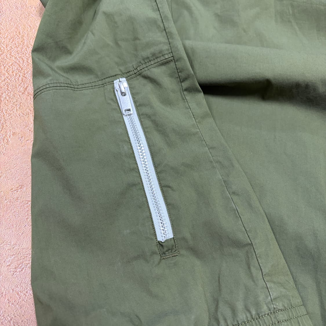 나이키 카키 그린 오버핏 웜업 바람막이 상품이미지5