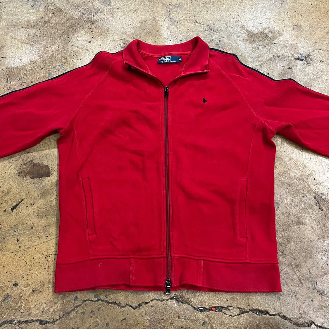 폴로 랄프로렌 코튼 면 집업 져지 트랙탑 상품이미지3