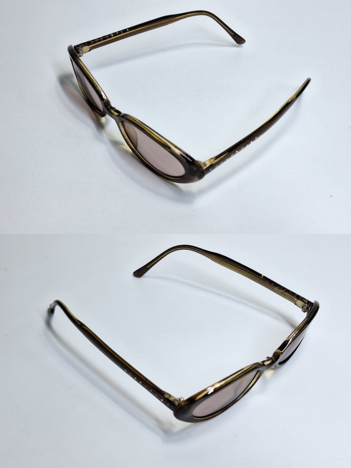 00s 일본 빈티지 보석 장식 긱시크 선글라스 겸 안경테 클래식 레트로  상품이미지7