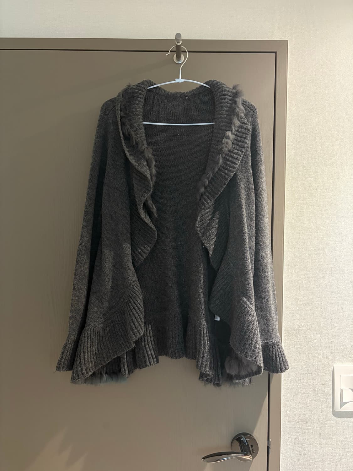 Vintage fur cardigan 상품이미지1