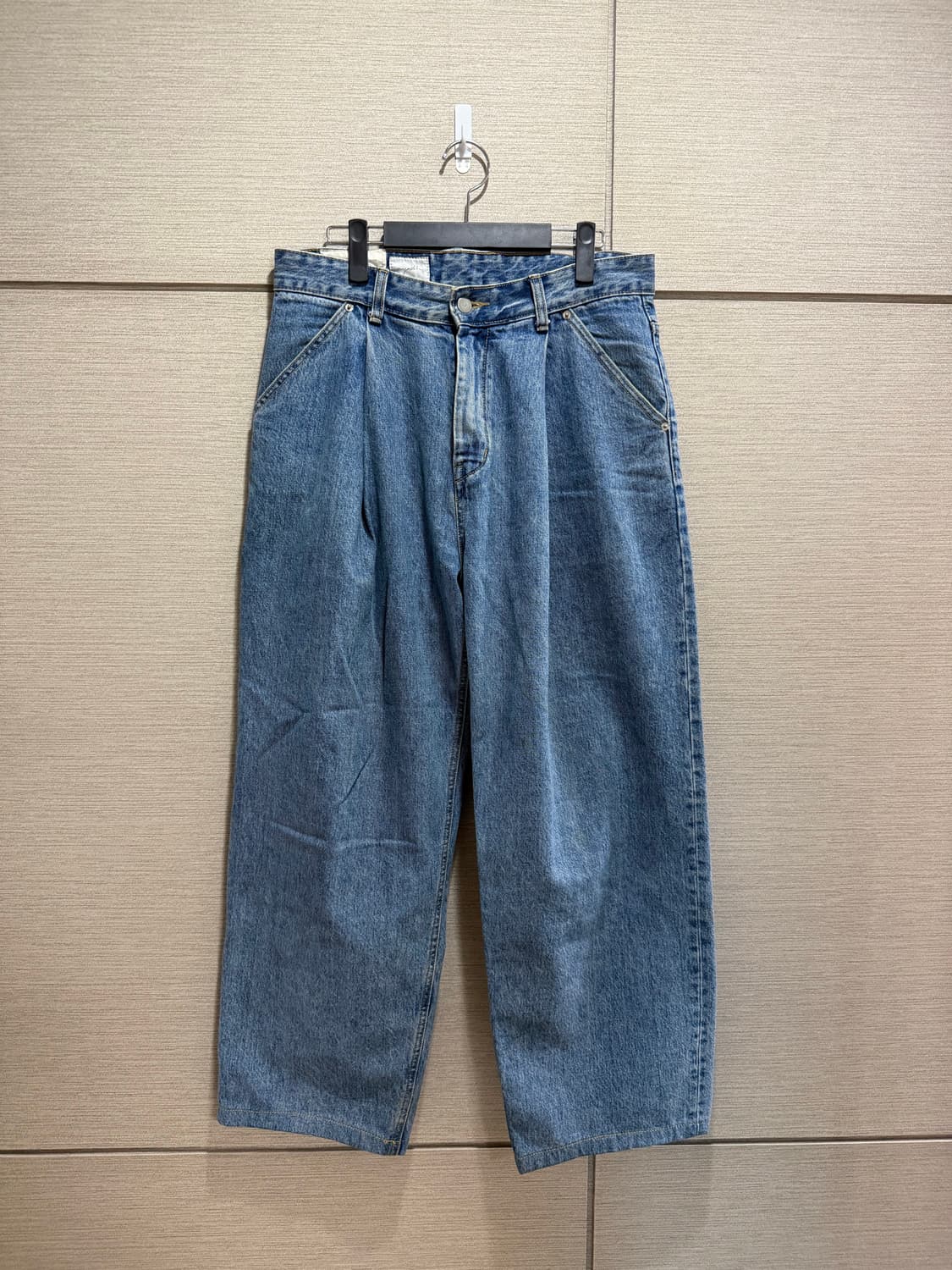 유스 스트럭처외이드데님 7.5 상품이미지1