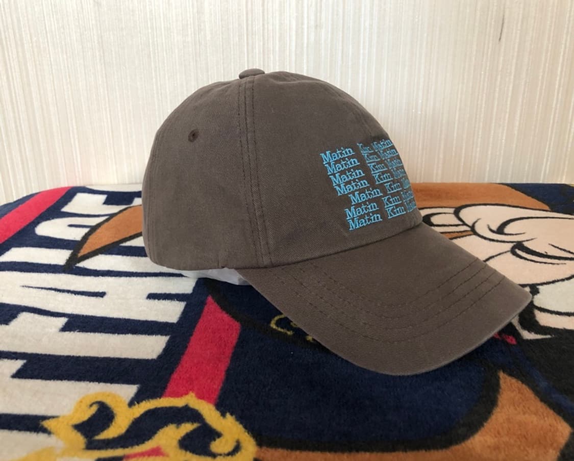 마뗑킴/마틴킴 레터링볼캡/모자 Martin Kim 상품이미지6