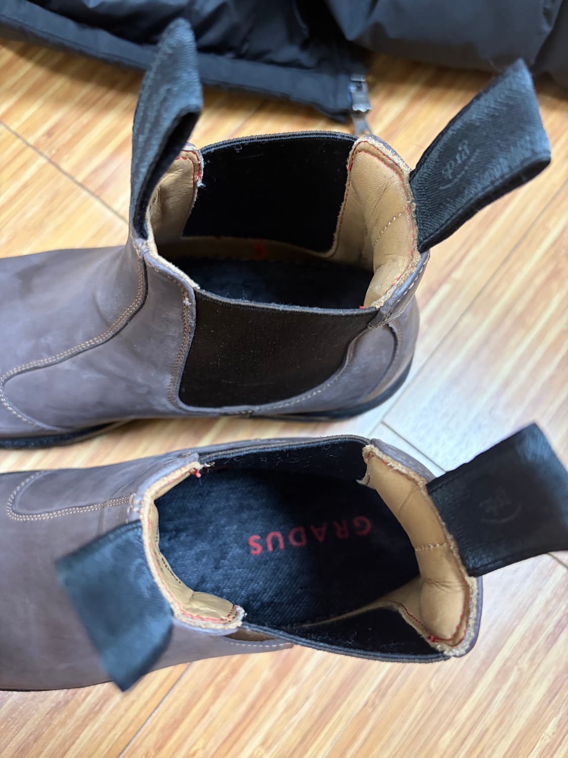 255 그라더스 첼시 레더 브라운 상품이미지2