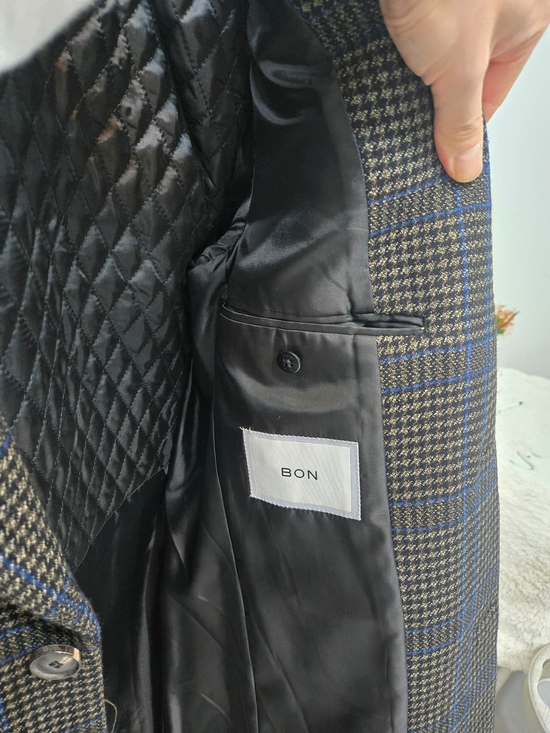 Bon 싱글 체크코트 매그넘 컬렉션 100 상품이미지3
