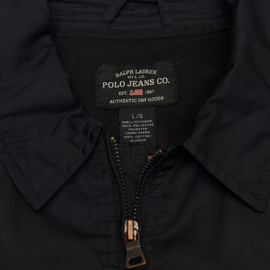 00s 미국 빈티지 폴로랄프로렌 폴로진스 항공점퍼 자켓  상품이미지5