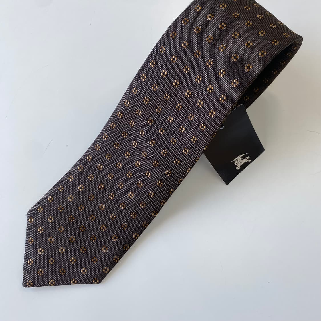 택부착 미사용품 버버리 명품 정품 넥타이 (Burberry) 7.6cm 상품이미지5