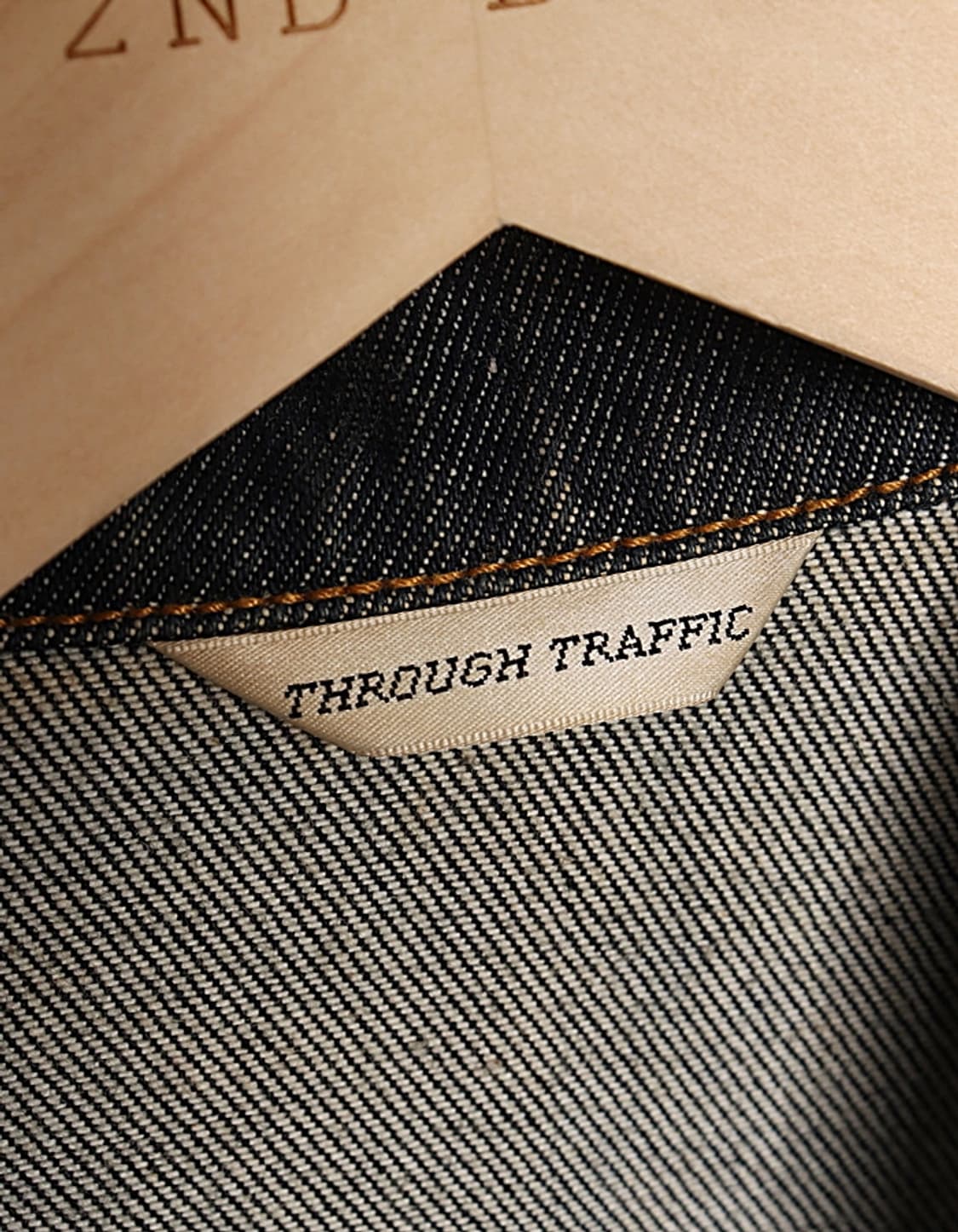 THROUGH TRAFFIC Denim Jacket 상품이미지7