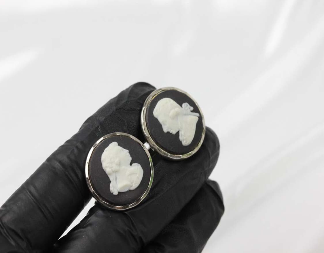 웨지우드 A-등급 남자 명품 커프스 제스퍼 상품이미지5