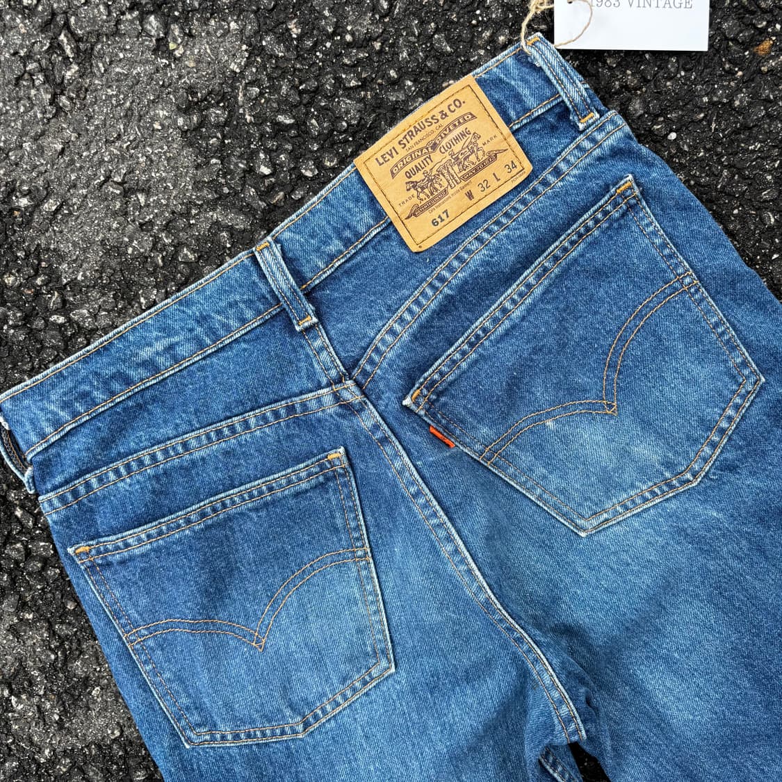 90년대 일본 리바이스 617 부츠컷 상품이미지9