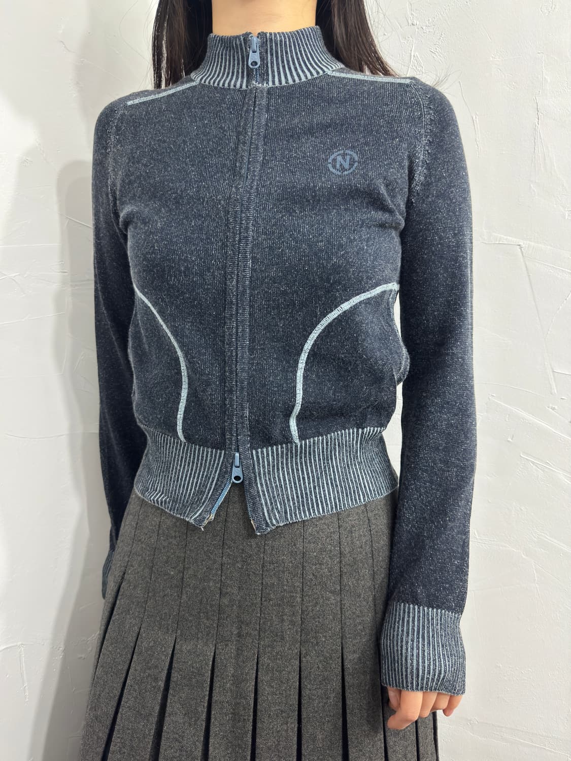 nautica printing slim toway zipup 상품이미지2