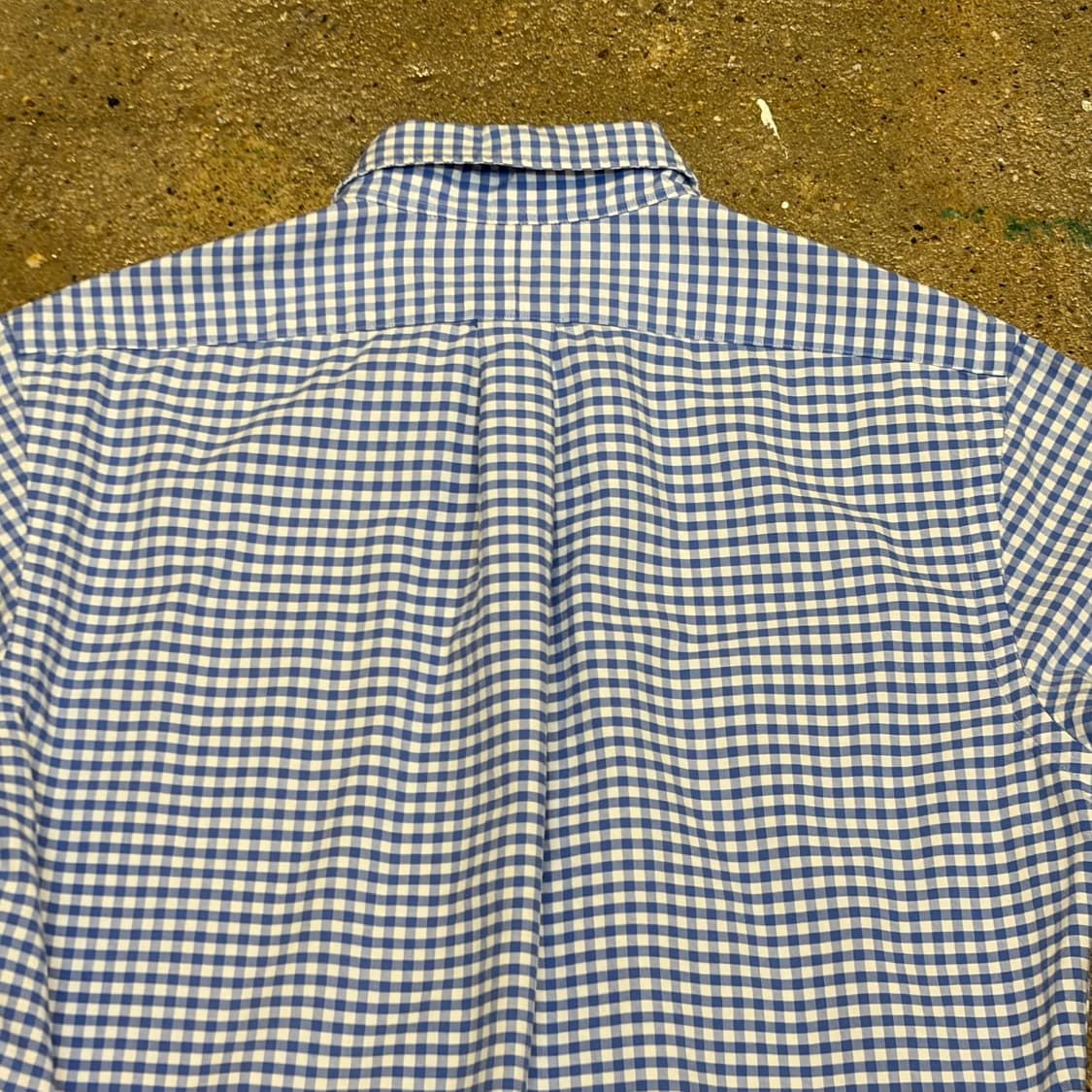 90s 미국 빈티지 폴로랄프로렌 체크 긴팔 셔츠 상품이미지7