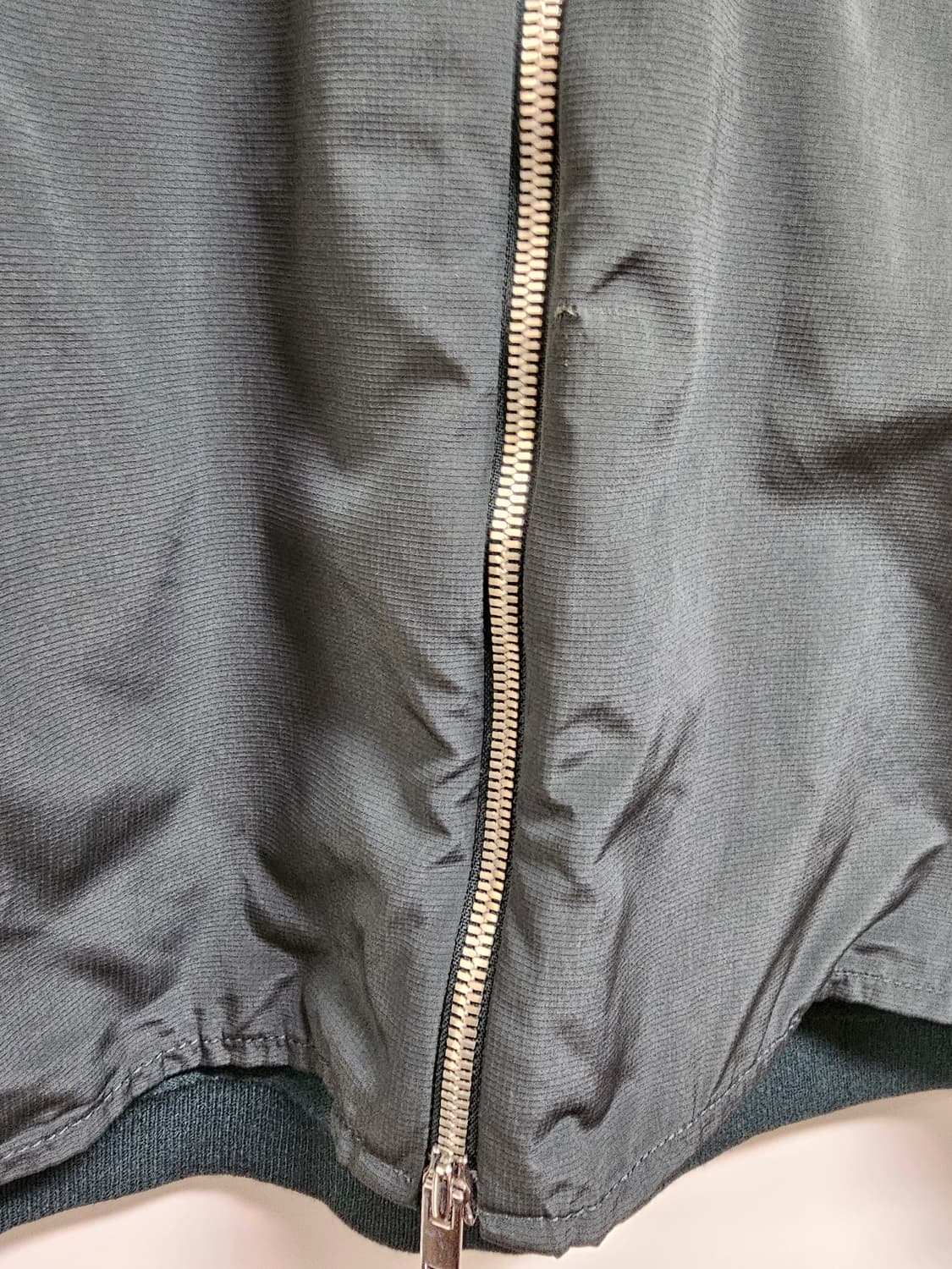 띠어리Theory 블랙 니트 패널 집업 자켓 M 상품이미지5