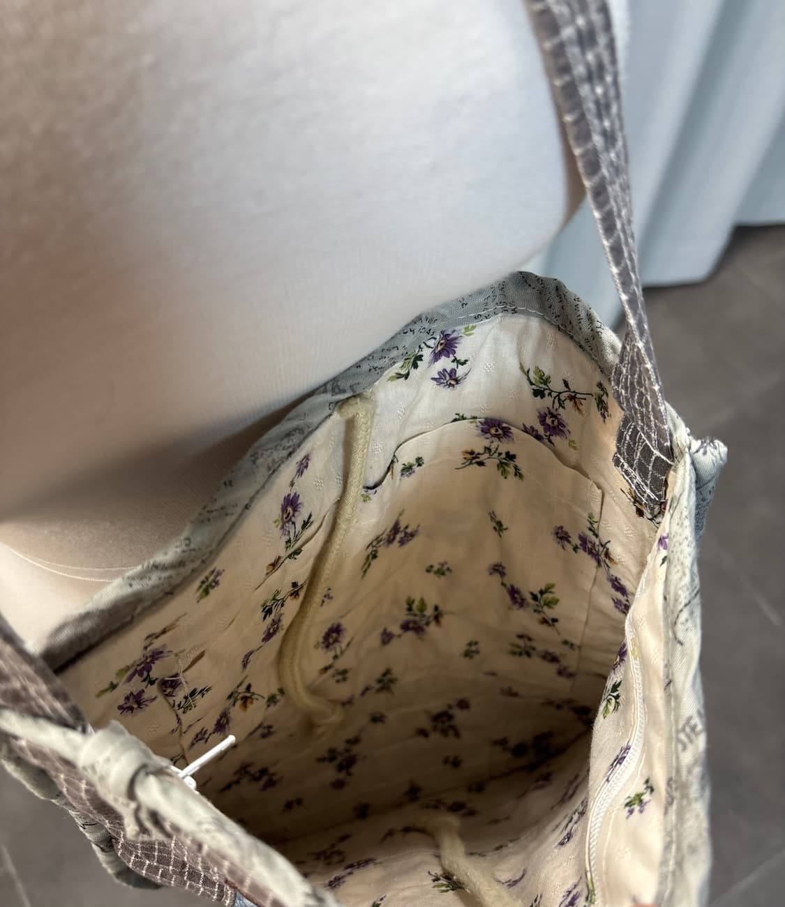 모리걸 퀄팅 패치 가방 상품이미지2