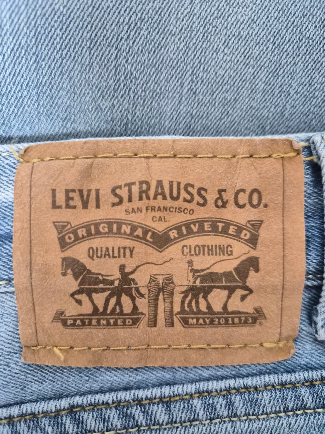 리바이스Levis 연청 데님 팬츠 P-172 상품이미지4