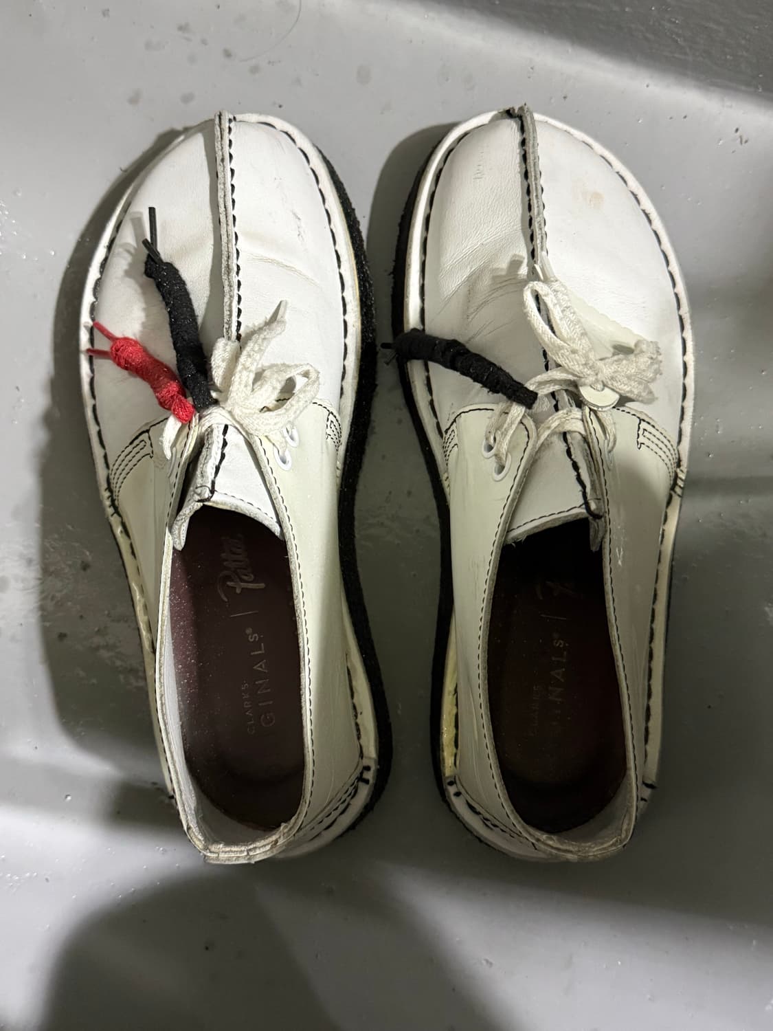 클락스 x 파타 (clarks x patta) 데저트트렉 화이트 255 상품이미지1