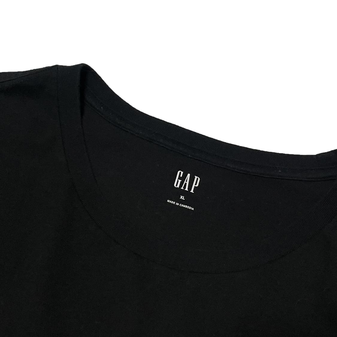 GAP 갭 로고 반팔 티셔츠 블랙 상품이미지5