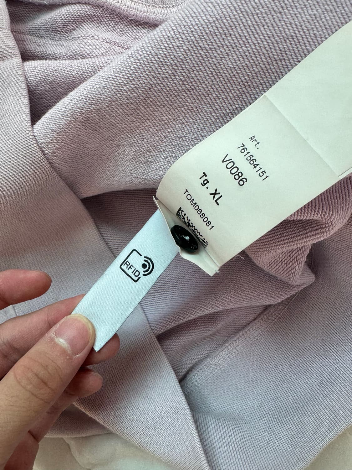 스톤아일랜드 핑크 후드티 XL 상품이미지5