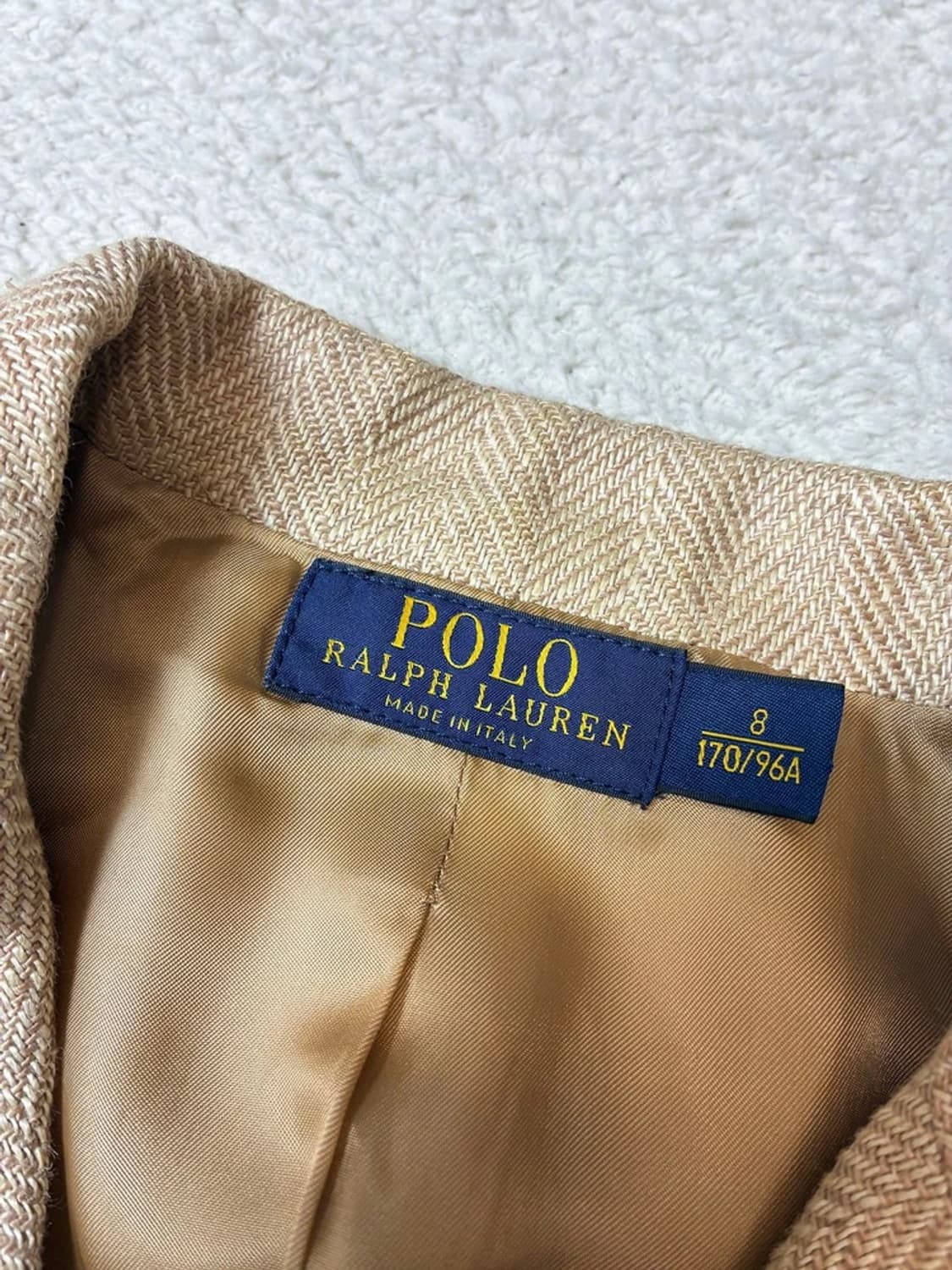 폴로 랄프로렌 우먼스 해링본 린넨 블레이저 자켓 PN7603 상품이미지9