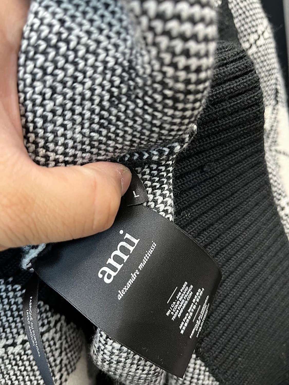 105) 아미 컬렉션 아가일니트 상품이미지8