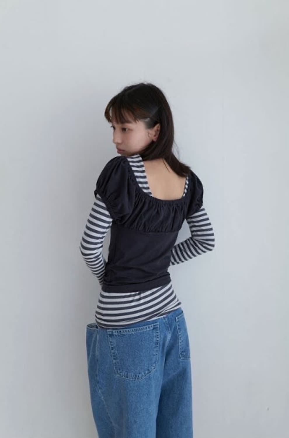 노컨텐츠 셔링레이어드티 상품이미지3