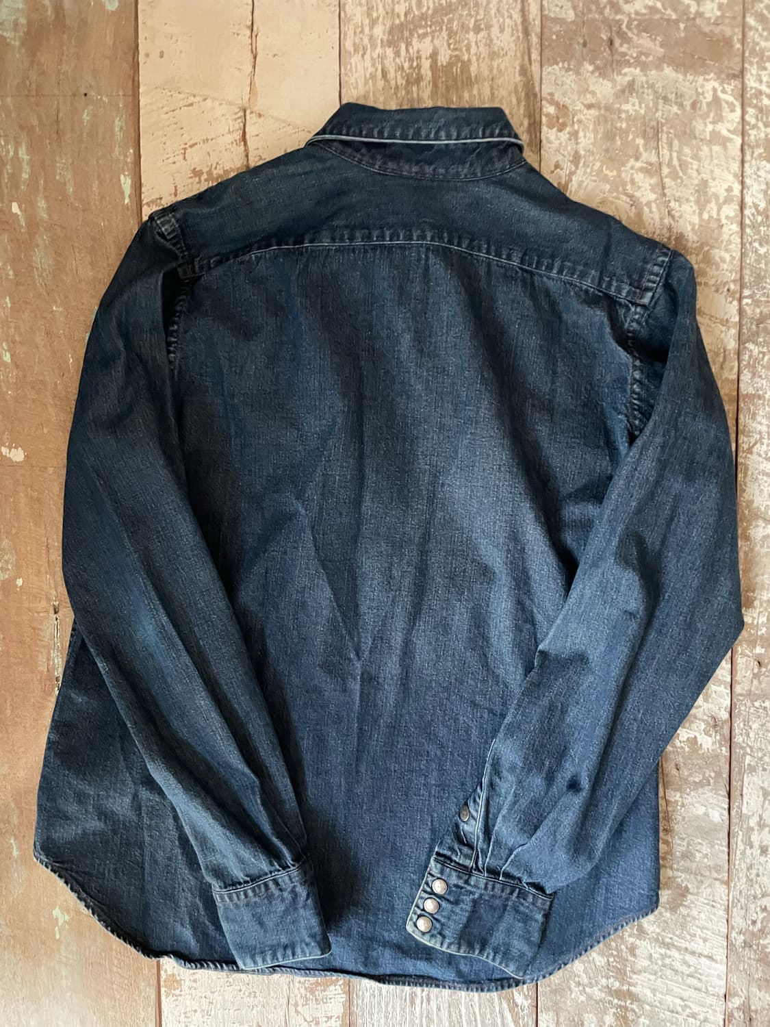 Polo Ralph Lauren 90s Western Denim Shir 상품이미지5
