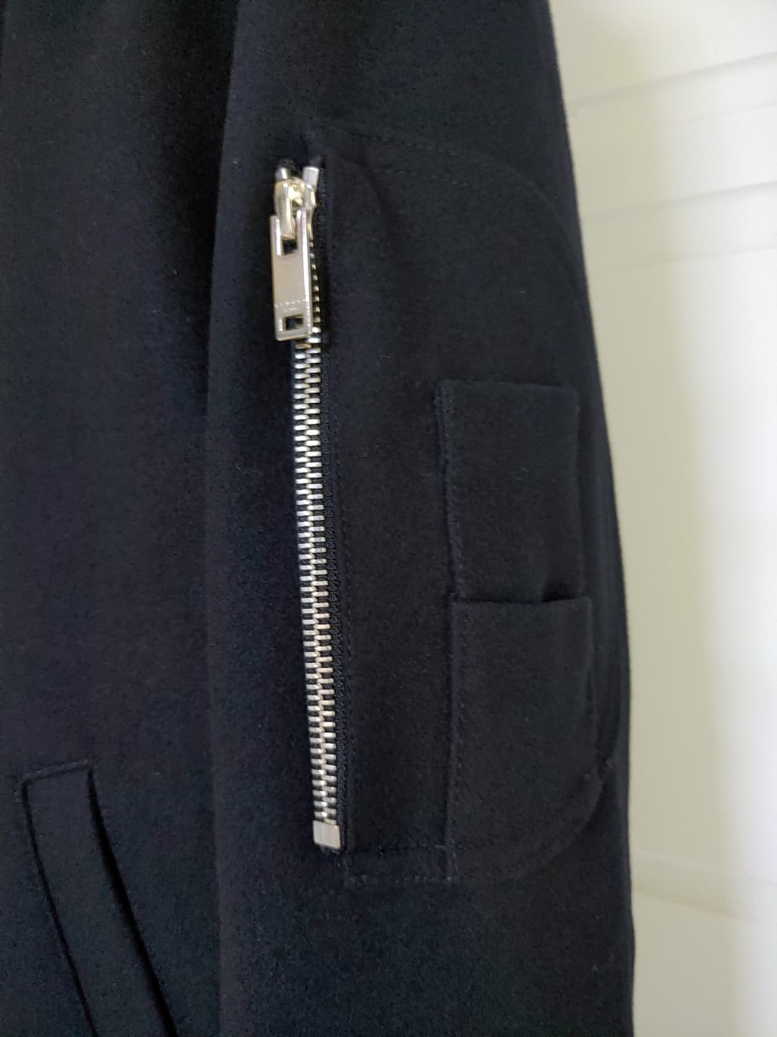 산드로옴므 ma1 펠트울 마원 자켓 팝니다 상품이미지4