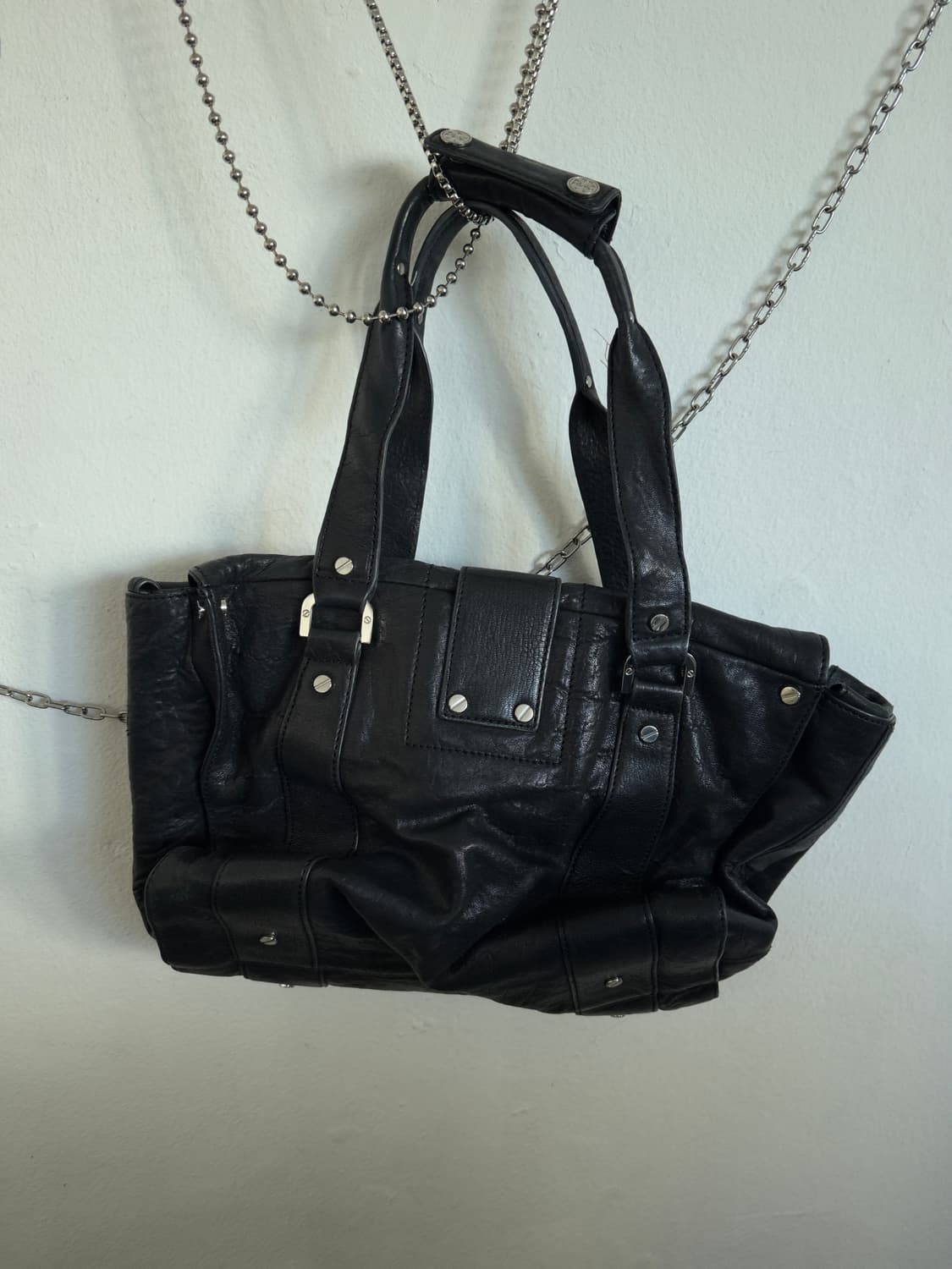 토리버치 실버플레이트 미러참 스퀘어백 상품이미지8