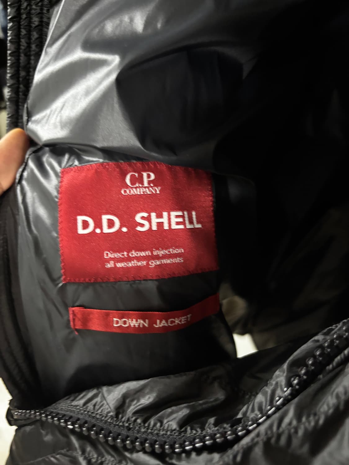 CP 컴퍼니 디디쉘 후드 패딩 블랙 L  상품이미지3