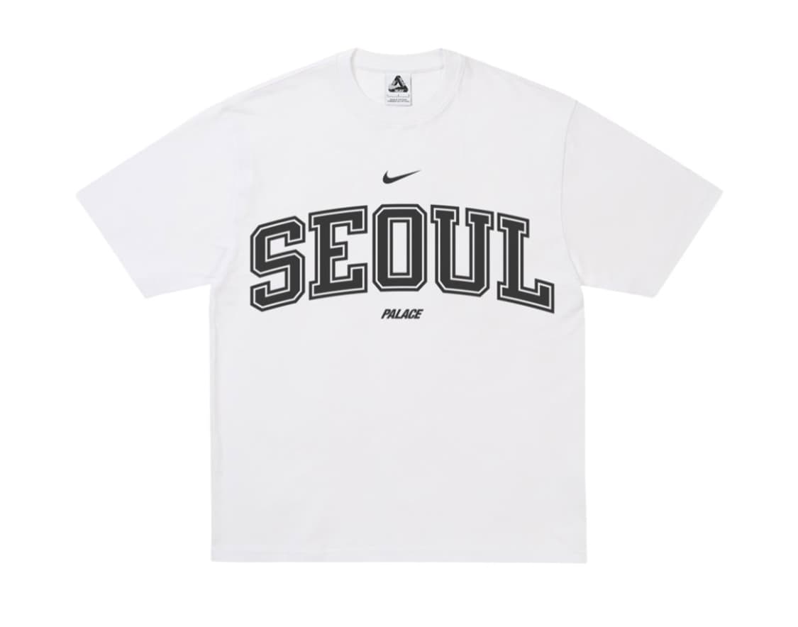 XL 팔라스 X 나이키 샵 티셔츠 서울 화이트 상품이미지1