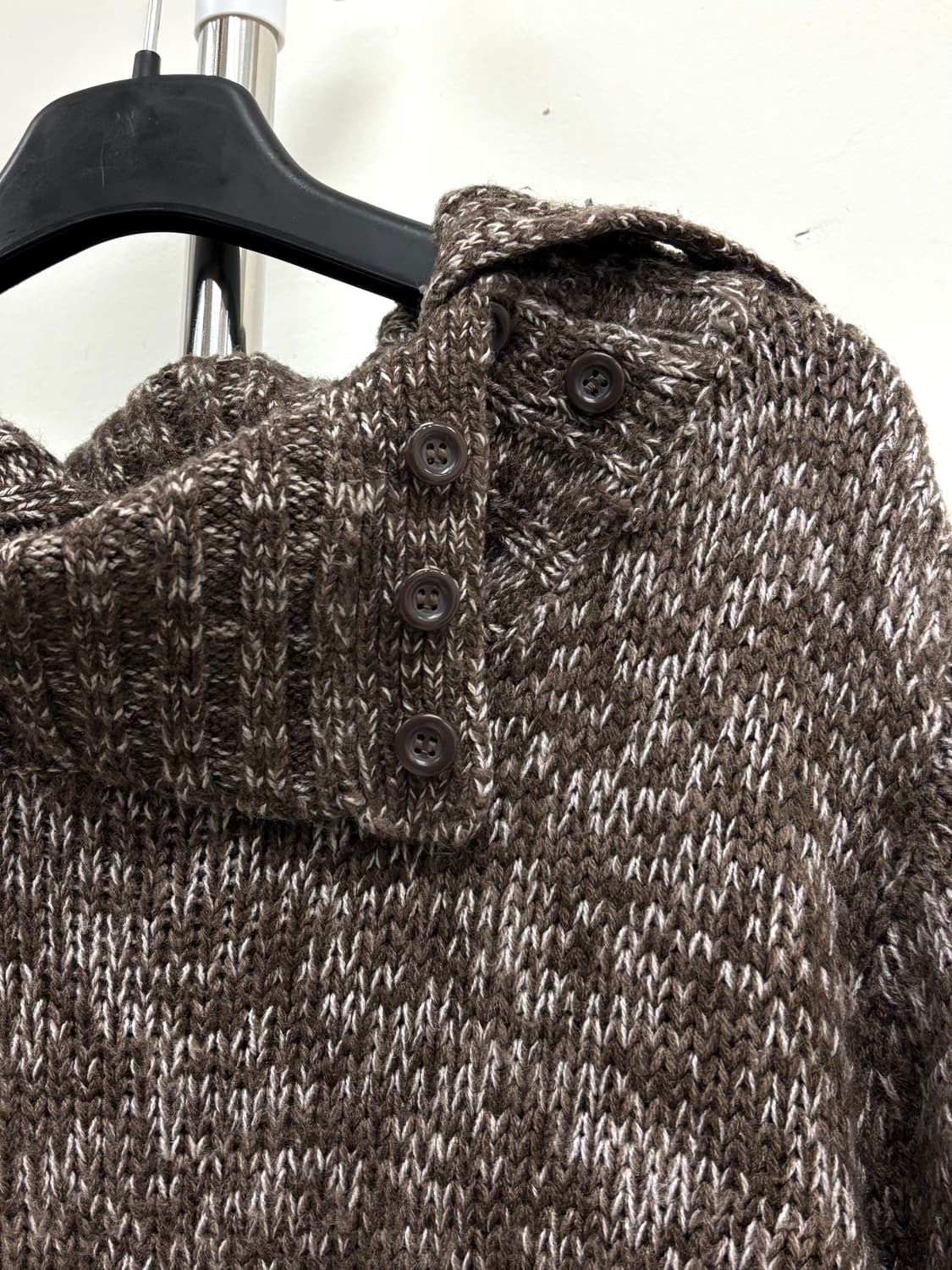 빈티지 브라운 터틀넥 니트 상품이미지6