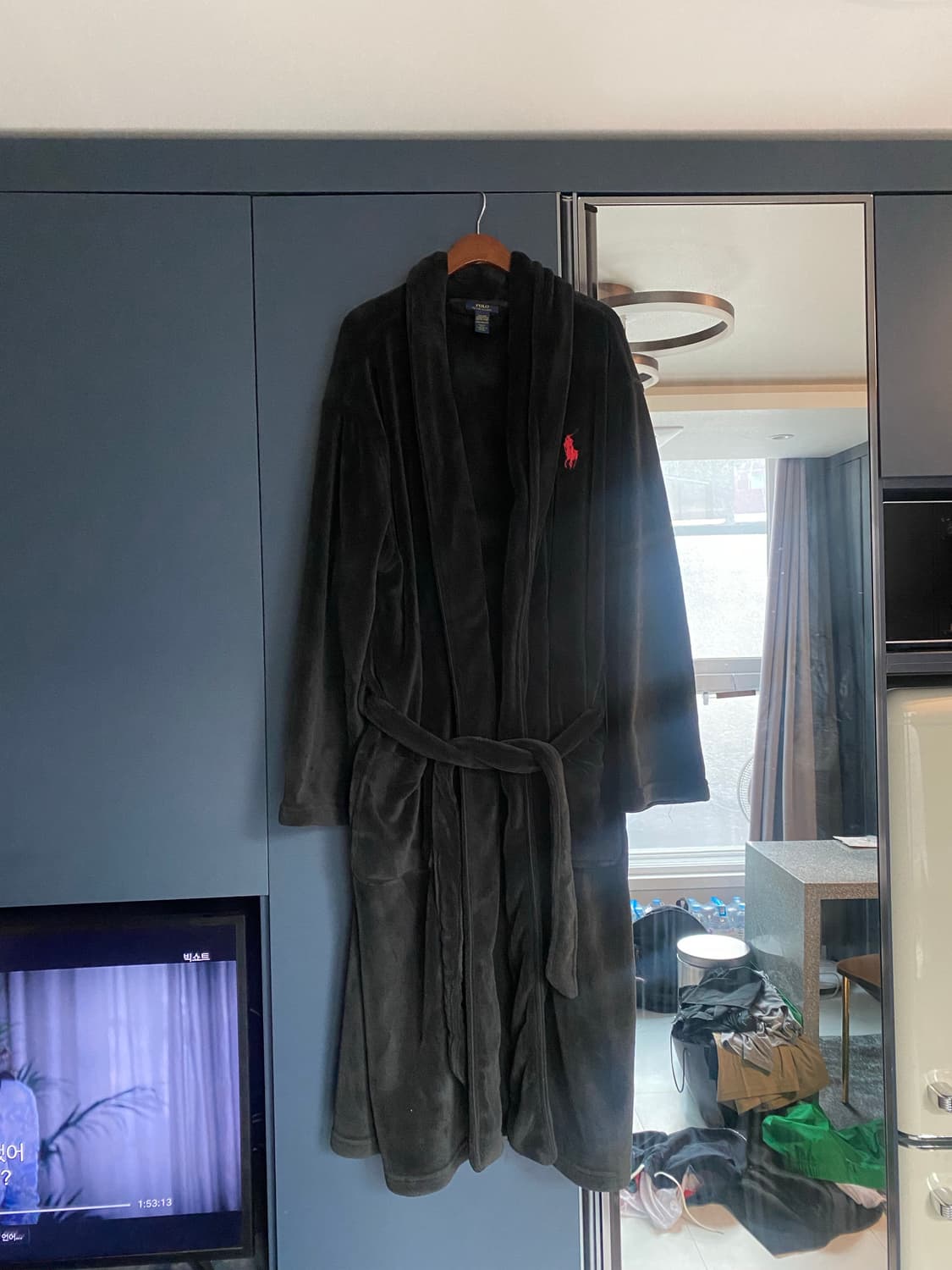 L/XL 폴로랄프로렌 극세사 가운잠옷 배스로브 상품이미지2