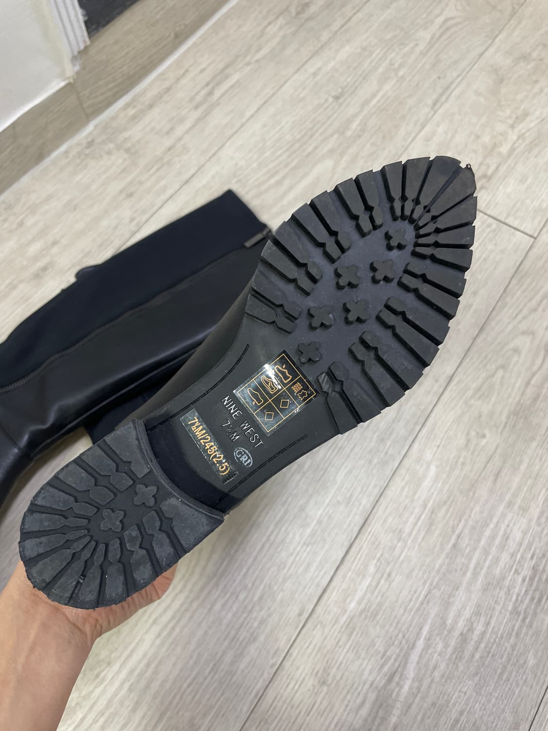 나인웨스트 패브릭 네일리3 부츠 245 상품이미지4