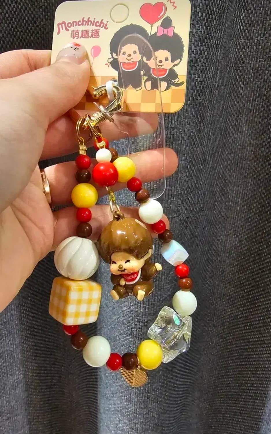 미니소 몬치치 핸드폰 스트랩 남아 상품이미지1