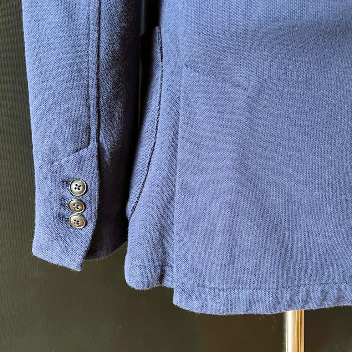 M) 폴로 랄프로렌 저지 패브릭 언컨스트럭티드 블레이저  상품이미지5